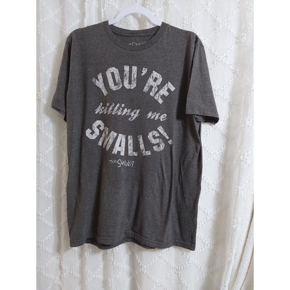 The Sandlot Youre Killing Me Smalls Mens Graphic T-Shirt Gray Large Movie Tee